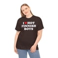 thumbnail image 4 of Finnish Boys Finland Wife Girlfriend Husband Boyfriend Shirt Gifts Tshirt, 4 of 5