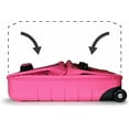 thumbnail image 5 of Mavii Dance Bag With Garment Rack, New 22" Hybrid Garment Rack Duffel, Hardside Bottom Collapsible Travel Bag, Hot Pink, 5 of 7