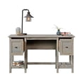 thumbnail image 2 of FarmHouse Light Oak 2 Drawer Storage Office Writing Desk - Made In USA, 2 of 3