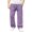 Purple, variant on Jalioing Sweatpants for Teen Boy Solid Color Loose Straight Leg Open Bottom Sport Pants Drawstring Waist Athletic Pants