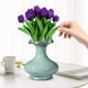 thumbnail image 4 of 8 tulipanes artificiales de poliuretano de tacto real, arreglo floral, decoración de ramo., 4 of 6