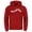 Red, variant on kamemir Mens Hoodies Pullover Cotton Hoodie, Soft Midweight , Pullover Hooded Sweatshirt for Men(Brown,XXL)