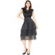 thumbnail image 2 of Disfraces de Halloween 2024 S-XL Vestido de tul de miércoles Disfraz de cosplay de la familia Addams Disfraz de actuación de Halloween estilo punk, 2 of 5