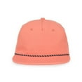 thumbnail image 2 of Outdoor Cap OC504 Half Moon Mesh Stay Hat-SALMON, 2 of 8