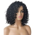 thumbnail image 4 of Peluca de rizos parciales dividida media pequeña de pelo largo y rizado de estrella de la moda europea y americana, 4 of 5