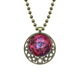 thumbnail image 1 of Rosa Roja Monoceros Nebulosa Rosette patron Colgante Estrella Collar Luna Cadena Joyas Unbranded M, 1 of 3