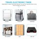 thumbnail image 4 of Smart Time Lock LCD Display Time Lock USB Rechargeable Temporary Timer Padlock Travel Electronic Timer Black, 4 of 5