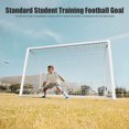 thumbnail image 6 of Jnismy Soccer Goal with Net, 10×6.5 FT, Weatherproof Football Goal, Portable Complete Soccer Training Set, Soccer Training Equipment Outdoor Sports Game _White, 6 of 12
