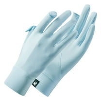 Gloves Ice Silk Sunscreen Gloves Summer Thin Cycling Driving Anti-ultraviolet Non-slip Outdoor Riding Gloves Wrist Brace