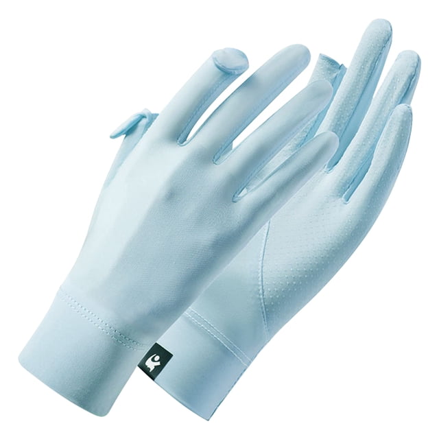 Guantes de conducción con protección solar para mujer – Guantes de ciclismo antideslizantes con protección UV de seda helada para montar a caballo al aire libre.