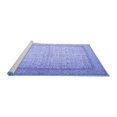 thumbnail image 2 of Ahgly Company Machine Washable Indoor Round Persian Blue Traditional Area Rugs, 6' Round, 2 of 4