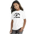 thumbnail image 5 of My Spirit Animal is a Unicorn Girls Kids T Shirt Tees Teen Brisco Brands XS, 5 of 6