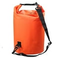 thumbnail image 2 of 5L naranja 500D lona impermeable PVC pesado bolsa seca impermeable Kayak / remo / piragüismo / pesca / Rafting / Natación / camping / Snowboard, 2 of 5
