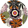 thumbnail image 2 of SAFAVIEH Soho Claire Floral Wool Area Rug, Ivory/Multi, 5' x 8', 2 of 9