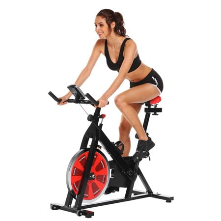 Ancheer Indoor Cycling Exercise Bike with 44 lb. (Best Spin Bikes Under $500)