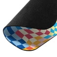 thumbnail image 3 of WIRESTER 9.5x7.88 in Rectangle Mouse Pad with Non-Slip Rubber Base for Computers, Laptop, Office & Home - Colorful Wavy Checkerboard, 3 of 5