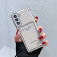 thumbnail image 1 of Funda transparente con tarjetero para Samsung Galaxy S20 FE S23 S22 S21 Plus Note 20 Ultra A12 A34 A52 A32 A14 A54 A53 5G Tan Jianjun unisex, 1 of 2