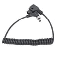 thumbnail image 1 of Cable de alimentación de monitor de CC con conector D'TAP al puerto de CC, cable de alimentación de resorte negro de plástico con bloqueo, 1 of 14
