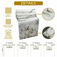 thumbnail image 5 of Thanksgiving White Pumpkins Cotton Linen Table Runner, Washable Table Runners for Kitchen, Dining Room, Holiday, Home Party Table Decor, 13x60 Inches, 5 of 9