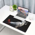 thumbnail image 4 of Kdxio White Red Cockatoo Print Large Gaming Mouse Pad,Non-Slip Base,Water Resist Keyboard Pad for Gamer,Office & Home,29.5 x 15.8 in, 4 of 6