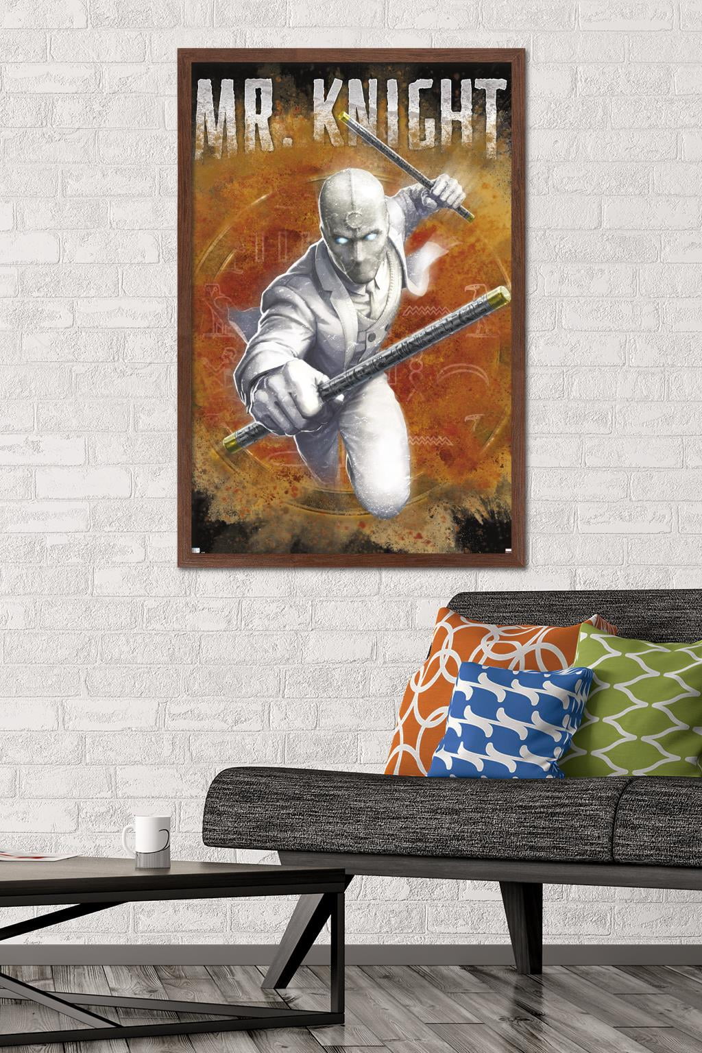 Marvel Moon Knight - Mr. Knight Wall Poster, 22.375" x 34" Framed