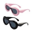 thumbnail image 1 of Oversized Thick Frame Sunglasses Sun Glasses Eyewear Trendy Women Salvador anteojos de mujer, 1 of 10