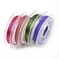 thumbnail image 2 of U8MO 10 Roll Random Jewelry Beading Steel Wires 26 Gauge Tiger Tail String 0.38mm DIA, 2 of 2
