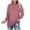 Pink, variant on gakvbuo Plus Size Pullover Sweaters For Women Long Sleeve Sweatshirts Fall Tunic Tops Women's Autumn Winter Solid Round-Neck Pullover Long Sleeve Tops