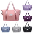 thumbnail image 3 of JYuncloud Weekender Bags for Women, Travel Bag Carry on Gym Bag, Travel Duffle Bag with Wet Dry Pocket/Front Phone Pocket/Trolley Sleeve Pocket, 3 of 3