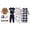 Multicolor, variant on KIMI BEAR Preemie Baby Boy Layette Set Shower Gift Essential Clothes 4 Packs Rompers Pants Sleeper Gown with Hats Mittens Newborn Outfits Set Essentials Clothing Blue NB