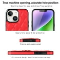 thumbnail image 3 of Allytech iPhone 15 Pro Case with Finger Ring, 360° Rotatable Ring Holder Kickstand Luxury PU Leather Non-Slip Shockproof Business Women Men Phone Cases Covers for Apple iPhone 15 Pro 6.1", Red, 3 of 8