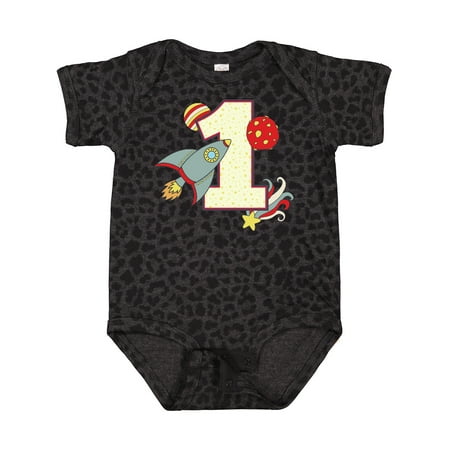 

Inktastic 1st Birthday Outer Space Theme Gift Baby Boy or Baby Girl Bodysuit