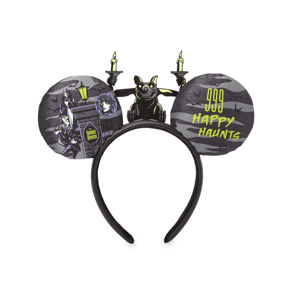 Disney Parks The Haunted Mansion 999 Happy Haunts Gargoyle Ear Headband New