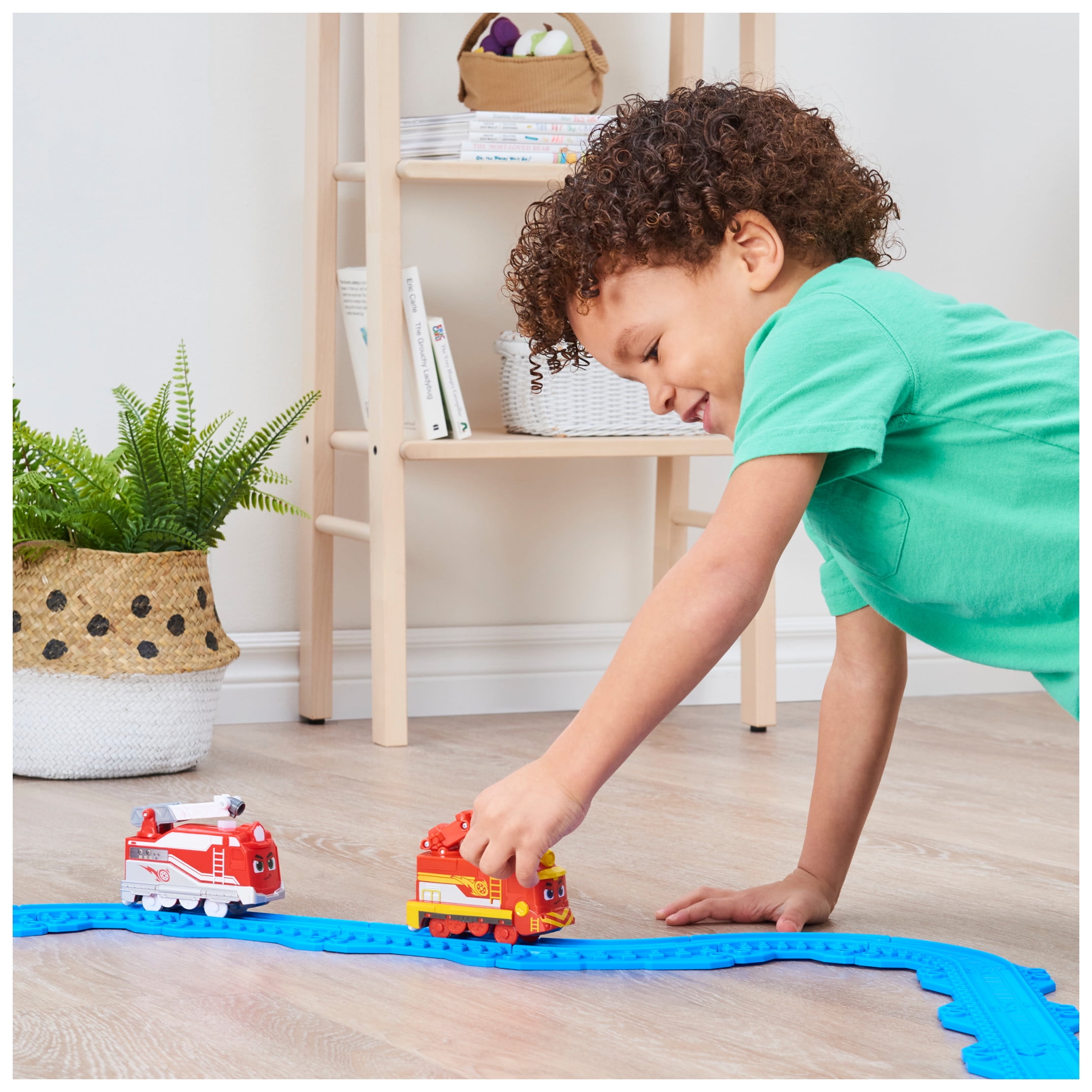 Mighty Express, Freight Nate Motorized Toy Train with Working Tool and Cargo Car, Kids Toys for Ages 3 and up