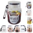 thumbnail image 2 of Bangcool Glass Water Cup Cartoon Coffee Mug Tea Cup Tea Mug with Lid & Short Strap, 2 of 10