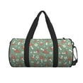 thumbnail image 2 of KLL Retro Hippie Groovy Mushroom Duffle Bag For Men Women Sport Gym Fitness Tote Travel Training Workout Basketball Football Weekender, 2 of 8