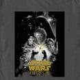 thumbnail image 2 of Men's Star Wars: Revenge of the Sith Black and White Episode Three Poster Graphic Tee Charcoal Medium, 2 of 5