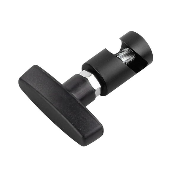 Portable Lift Support Clamp for Car Detachable Aluminum Alloy Easy Installation Lightweight Lift Rod Retainer for Car Parts Black