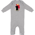 thumbnail image 2 of Inktastic Fireman 1st Birthday Baby Romper Coveralls, 2 of 4