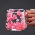 thumbnail image 5 of Double Wall Insulated Glass Mug with Real Preserved Flowers, Clear Coffee Cup with Handle for Hot & Cold Drinks, Elegant Tea Cup for Home Office Gift, 5 of 6