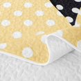 thumbnail image 5 of Erosebridal Lovely Satin Bow Ribbon Quilt Full for Girls, Romantic Floral Print Full Bedspread Sets, 3 Pieces 1 Coverlet and 2 Pillowcases, 5 of 7