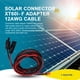thumbnail image 4 of Conector Solar XT60I-F Adaptador Cable 12AWG Conecte el Cable de Carga del Panel Solar para Generador Solar 3 Metros, 4 of 8