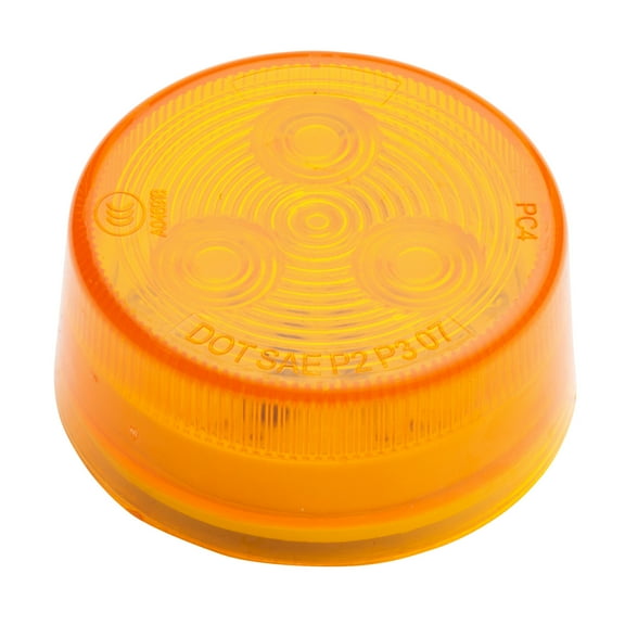 Grote MKR4500YPG Choice Line LED Clearance Marker Light - 3-Diode, LED, 2", Amber, 12V