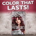 Got2b Metallic Permanent Hair Color, M68 Dark Ruby All Age Groups