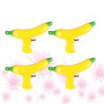 thumbnail image 3 of EeaseMX 4 juguetes de agua con forma de plátano para niños, divertidos juguetes de playa de verano con dibujos animados., 3 of 7
