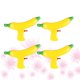 thumbnail image 3 of EeaseMX 4 juguetes de agua con forma de plátano para niños, divertidos juguetes de playa de verano con dibujos animados., 3 of 7
