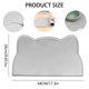 thumbnail image 4 of Almohadilla para cuenco, almohadilla portátil para alimentos para mascotas, accesorios impermeables para mascotas (gris B), 4 of 4