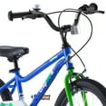 thumbnail image 4 of RoyalBaby Chipmunk 14" Toddler Kids Bike with Training Wheels & Bell, Blue, 4 of 11