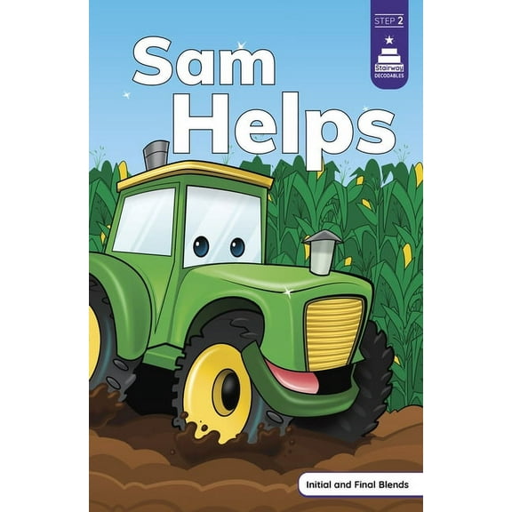 Stairway Decodables Step 2 Sam Helps, (Hardcover)