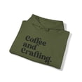 thumbnail image 4 of Crafter Crafting Quotes Addicted to Crafts Hoodie, Gifts, Hooded Sweatshirt, 4 of 4